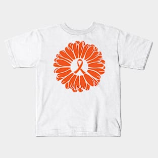 Leukemia Warrior Design Kids T-Shirt